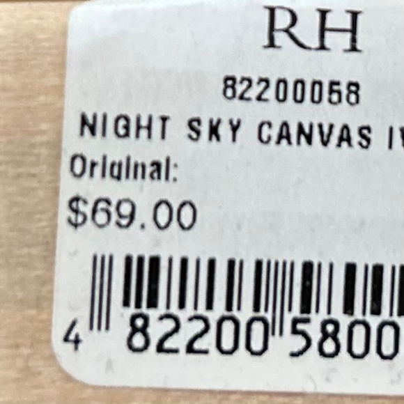 Restoration Hardware Baby - Nursery Night Sky Canvas Pictures (set of 3) - Picture 7 of 8